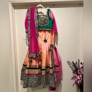 Designer Chaniya Choli Lehenga brand new embroidered